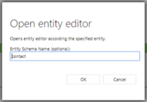 Open Entity Editor
